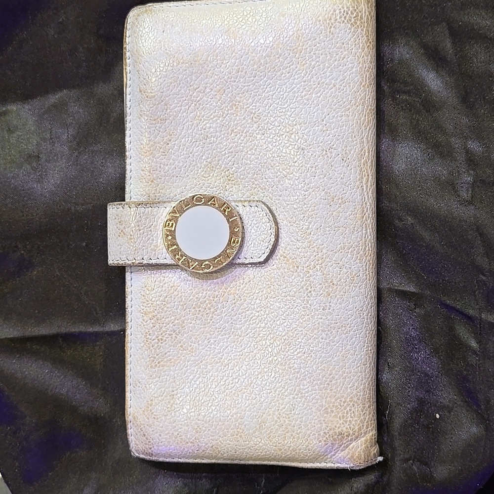 BVLGARI Light Blue Long Wallet
